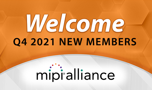 Welcome New Members – Q4 2021